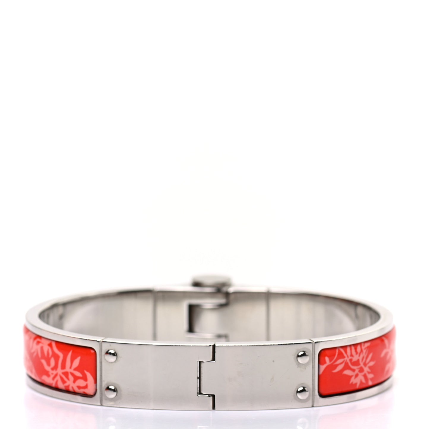 Enamel Printed Narrow Hinged Bracelet M