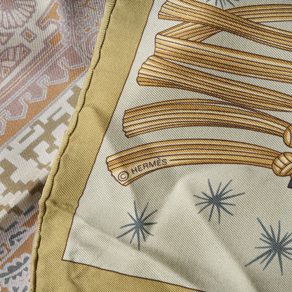 Hermes Silk Sur Un Tapis Volant Scarf 90 6 of 8