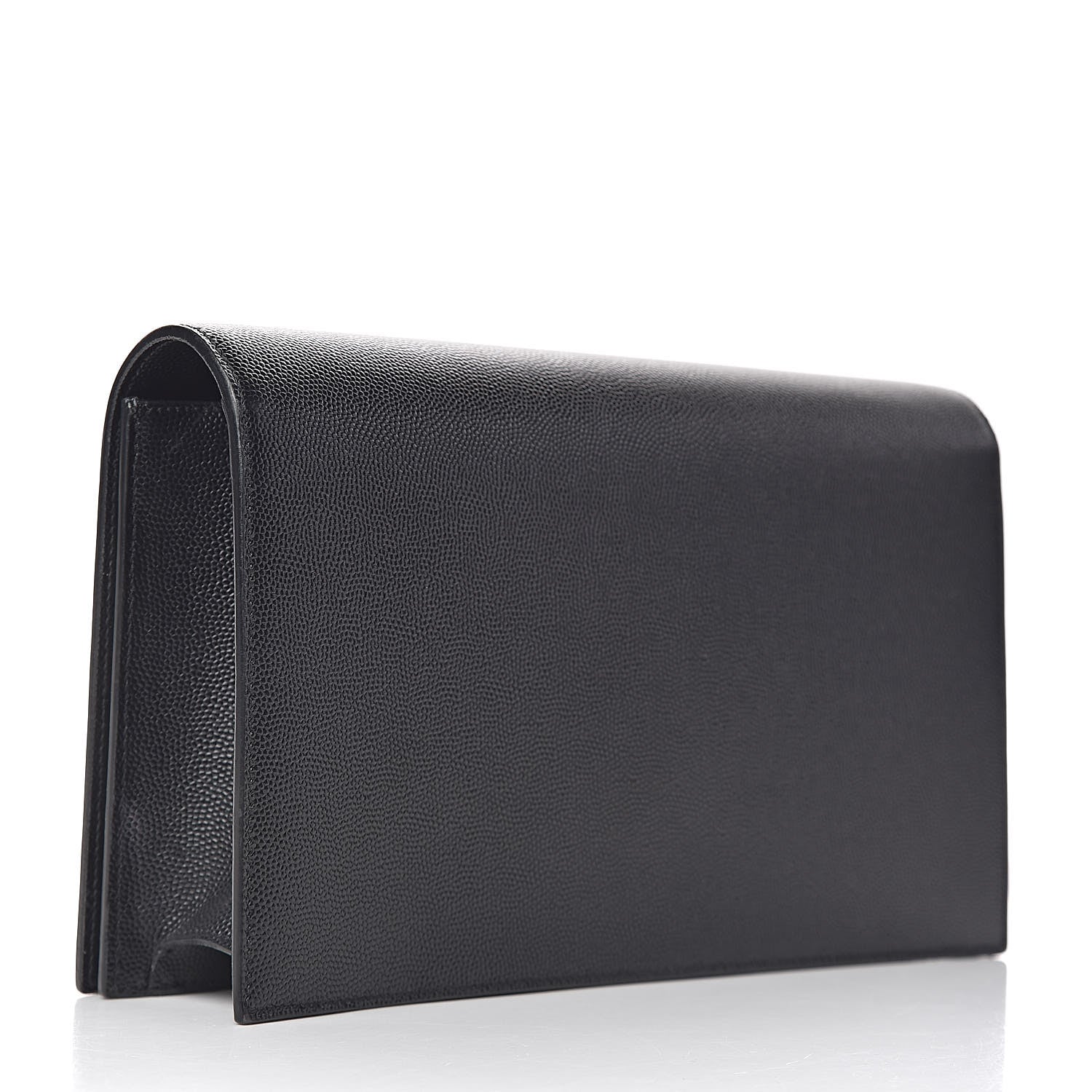 Saint Laurent Grain De Poudre Classic Monogram Kate Clutch Black 3 of 10