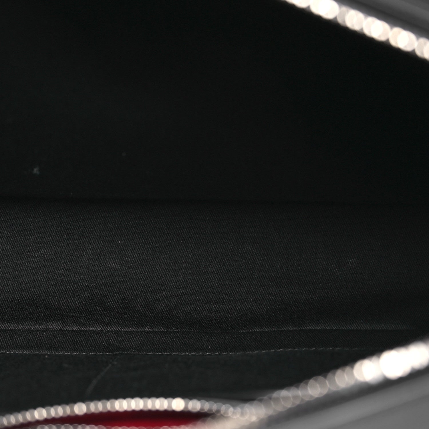 Salvatore Ferragamo Calfskin Gancini Embossed Briefcase Black 5 of 13