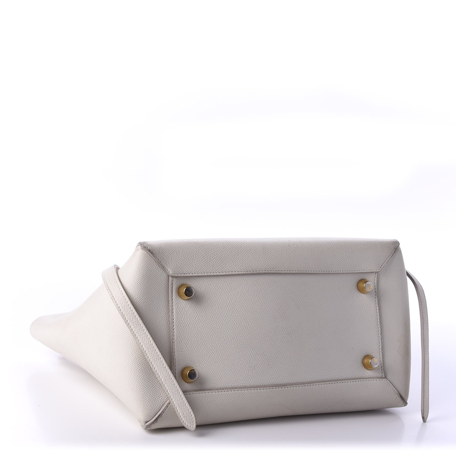 Celine Grained Calfskin Mini Belt Bag White 5 of 14