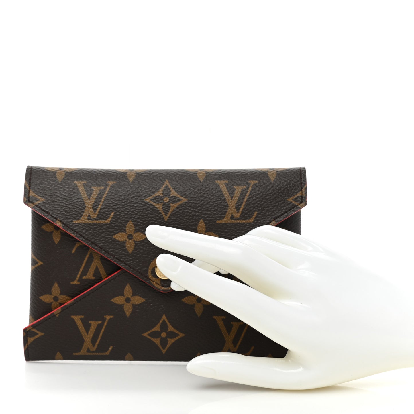 Monogram Medium Kirigami Pochette Insert Coquelicot