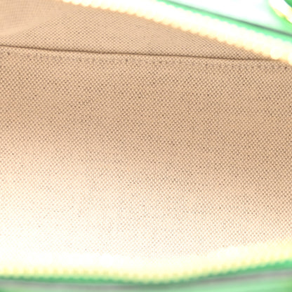 Gucci Calfskin GG Matelasse Mini Boston Bag Spring Green Natural 5 of 10