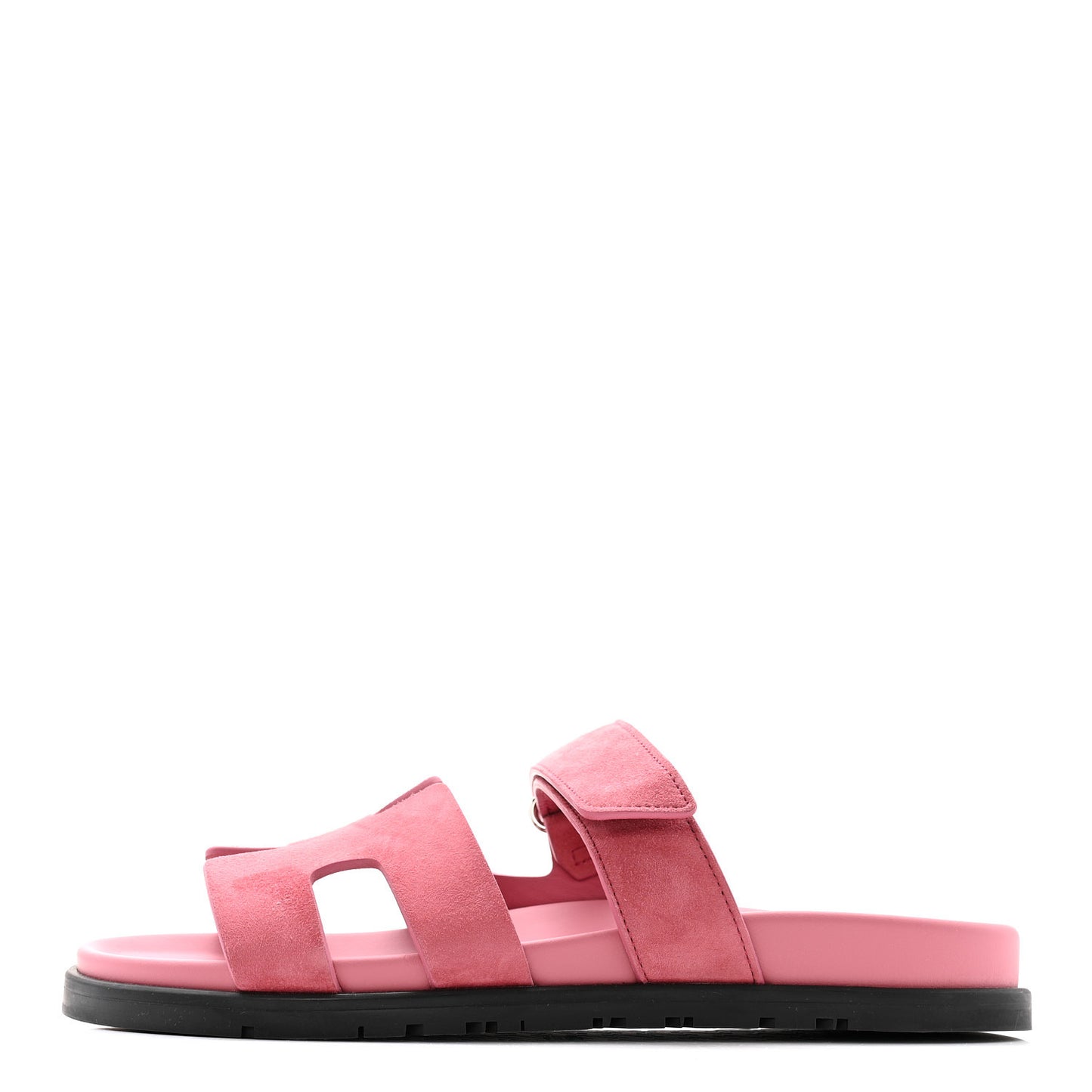 Suede Goatskin Womens Chypre Sandals 39.5 Rose Aphrodite