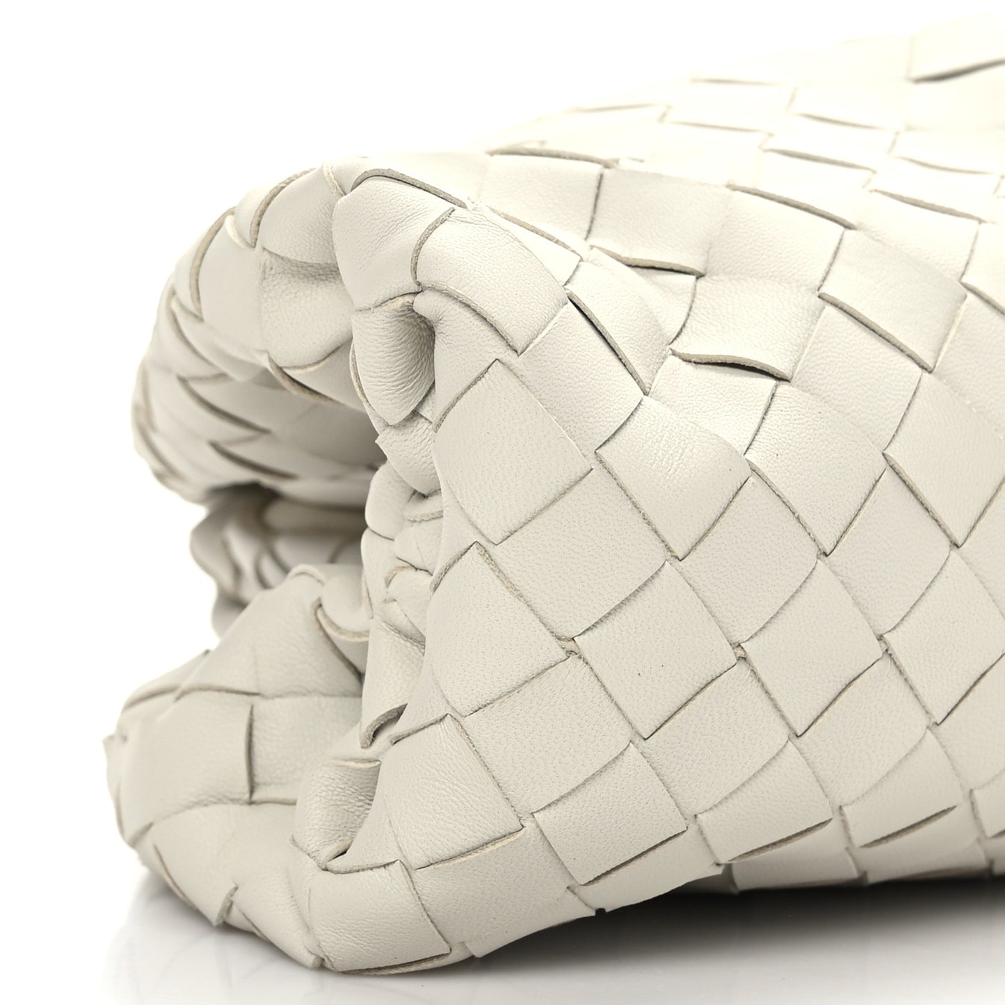 Nappa Maxi Intrecciato The Pouch Oversized Clutch Plaster