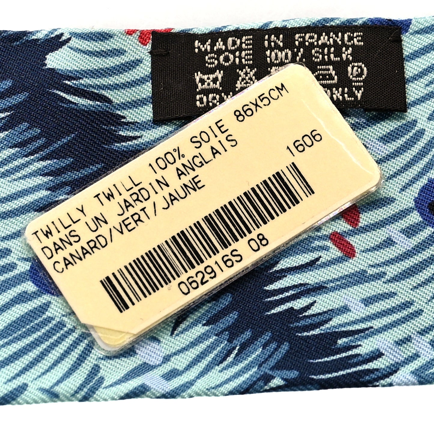 Silk Dans un Jardin Anglais Twilly Canard Vert Jaune