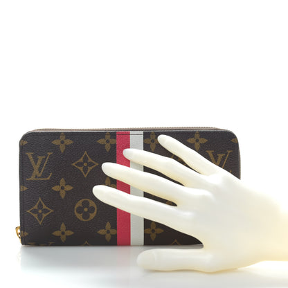 Louis Vuitton Monogram My LV Heritage Zippy Organizer Wallet Fuchsia White 2 of 8