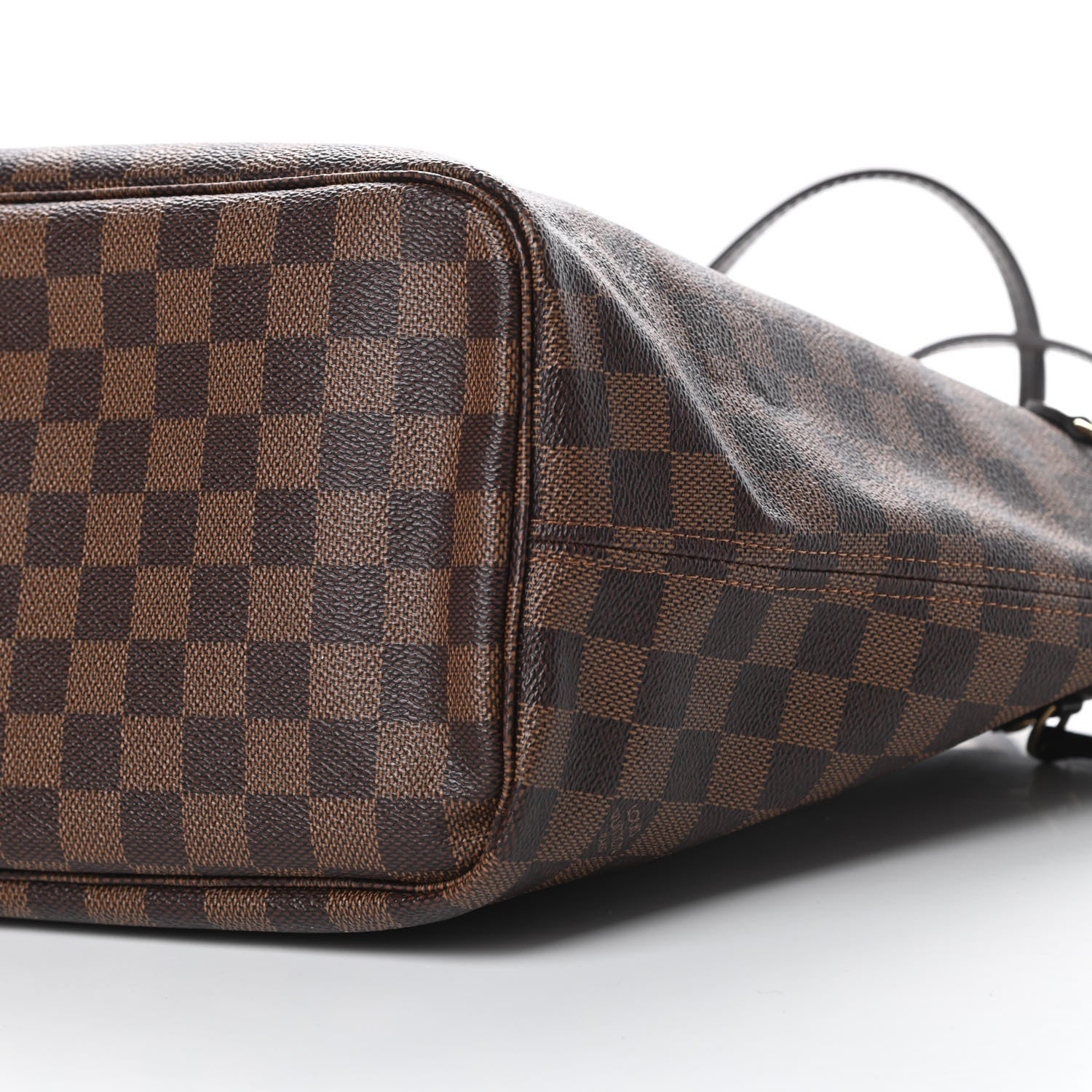 Louis Vuitton Damier Ebene Neo Neverfull MM Rose Ballerine 10 of 13