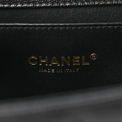 Chanel Caviar Quilted Coco First Flap Black 6 of 11