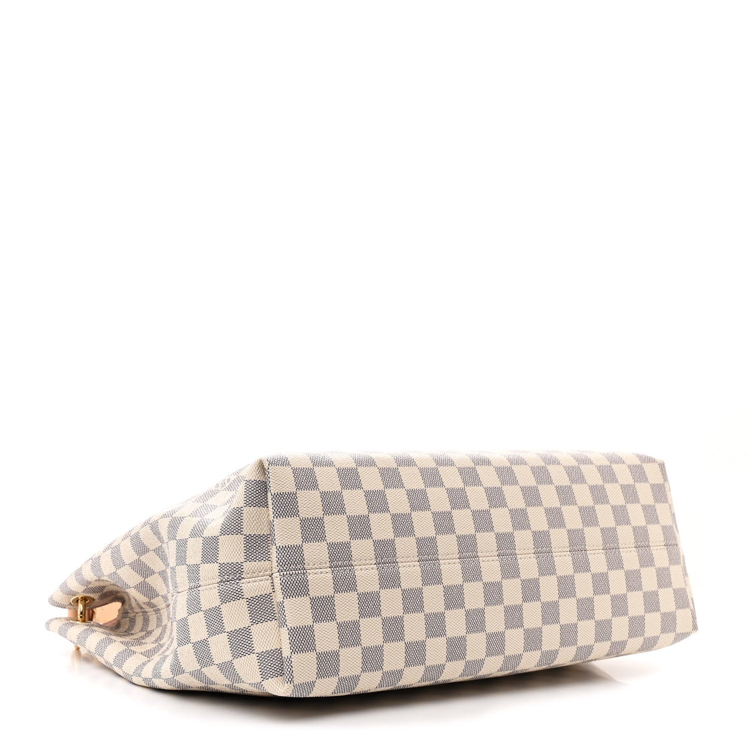 Louis Vuitton Damier Azur Graceful MM Rose Ballerine 4 of 10