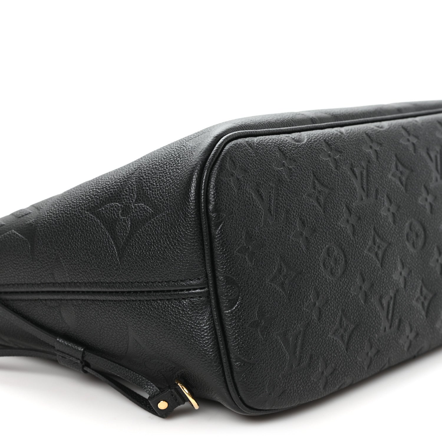 Louis Vuitton Empreinte Monogram Giant Neverfull MM Black 9 of 10