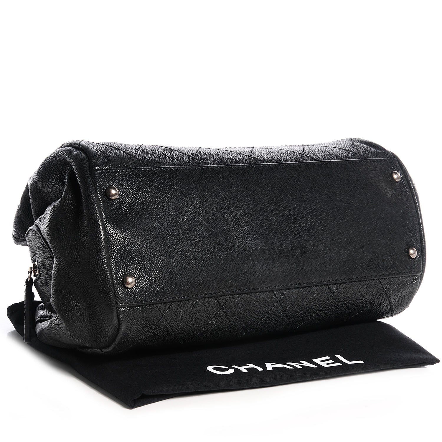 Chanel Caviar Outdoor Ligne Small Doctor Bag Black 4 of 7