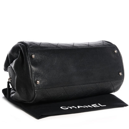 Chanel Caviar Outdoor Ligne Small Doctor Bag Black 4 of 7