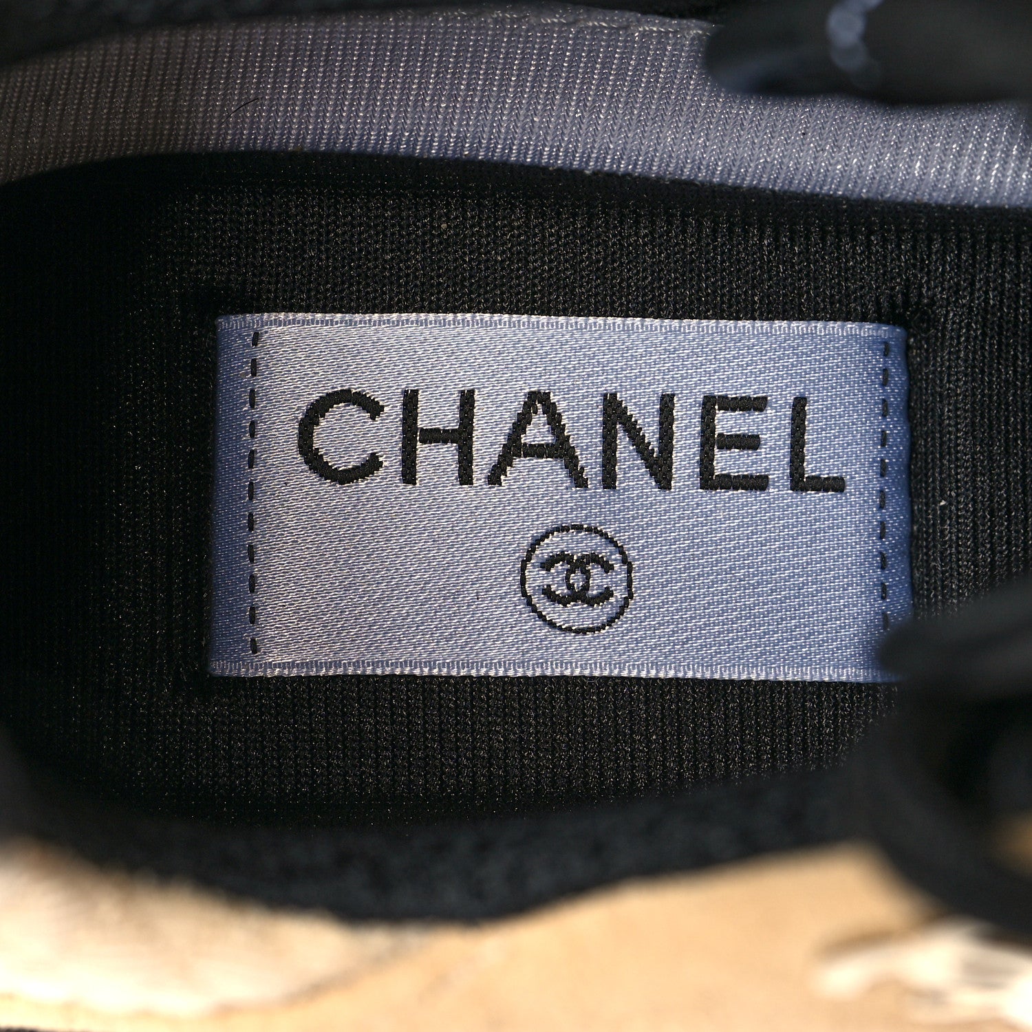 Chanel Mesh Suede Calfskin Quilted Sneakers 39.5 White Ivory 7 of 9
