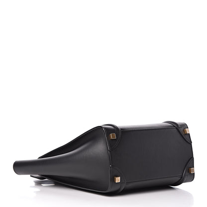 Celine Smooth Calfskin Micro Luggage Black 4 of 13