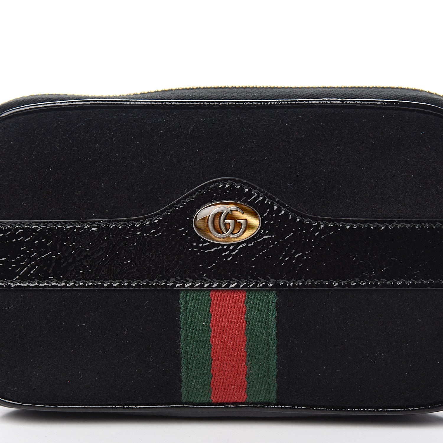 Gucci Suede Patent Ophidia Belted iPhone Case 75 30 Black 7 of 10