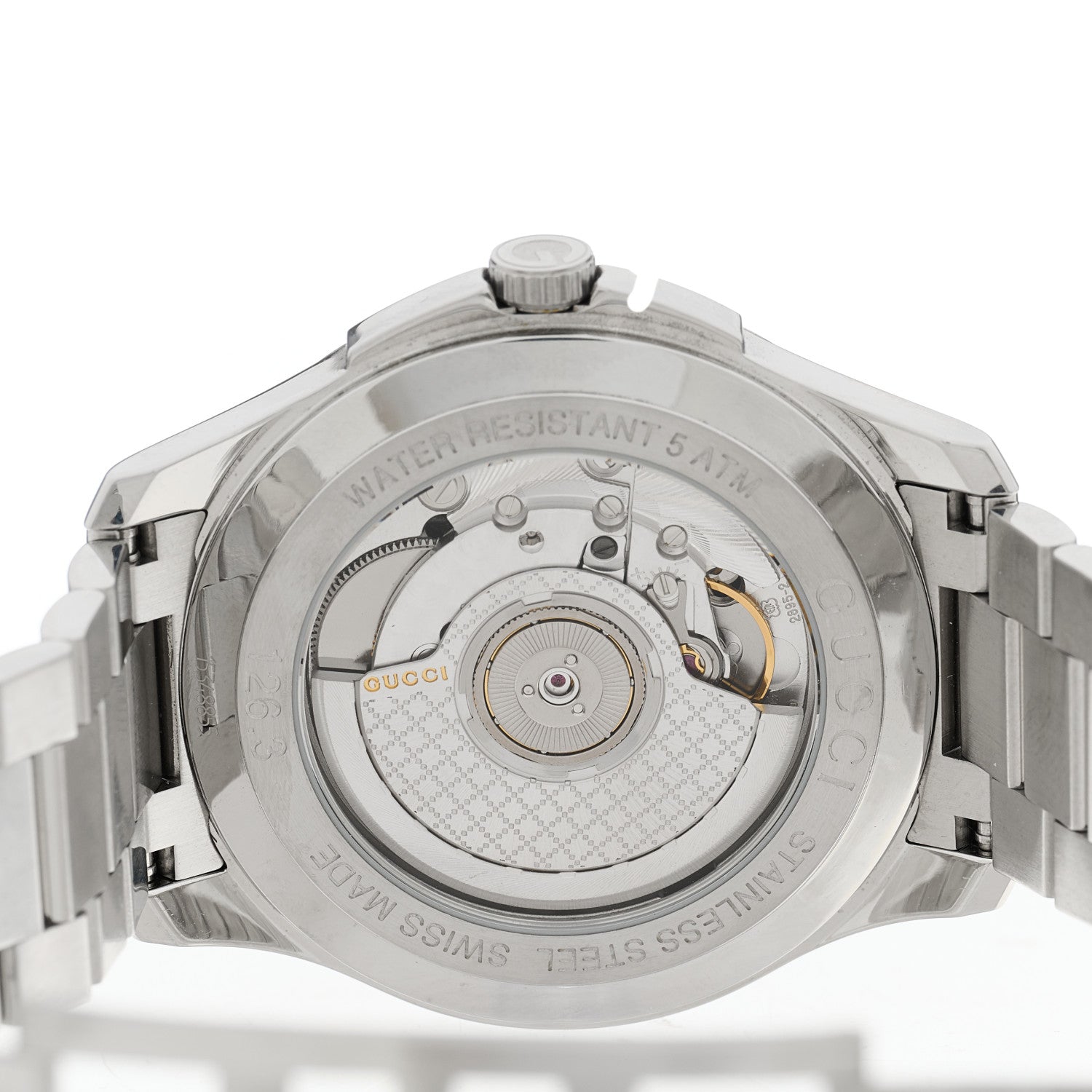 Gucci Stainless Steel 40mm G-Timeless Automatic Watch 4 of 5