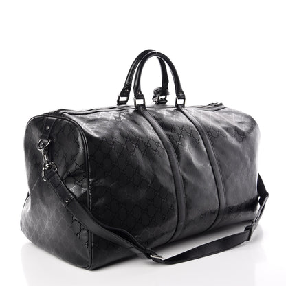 Gucci Imprime Monogram Large Carry On Duffle Black 3 of 9