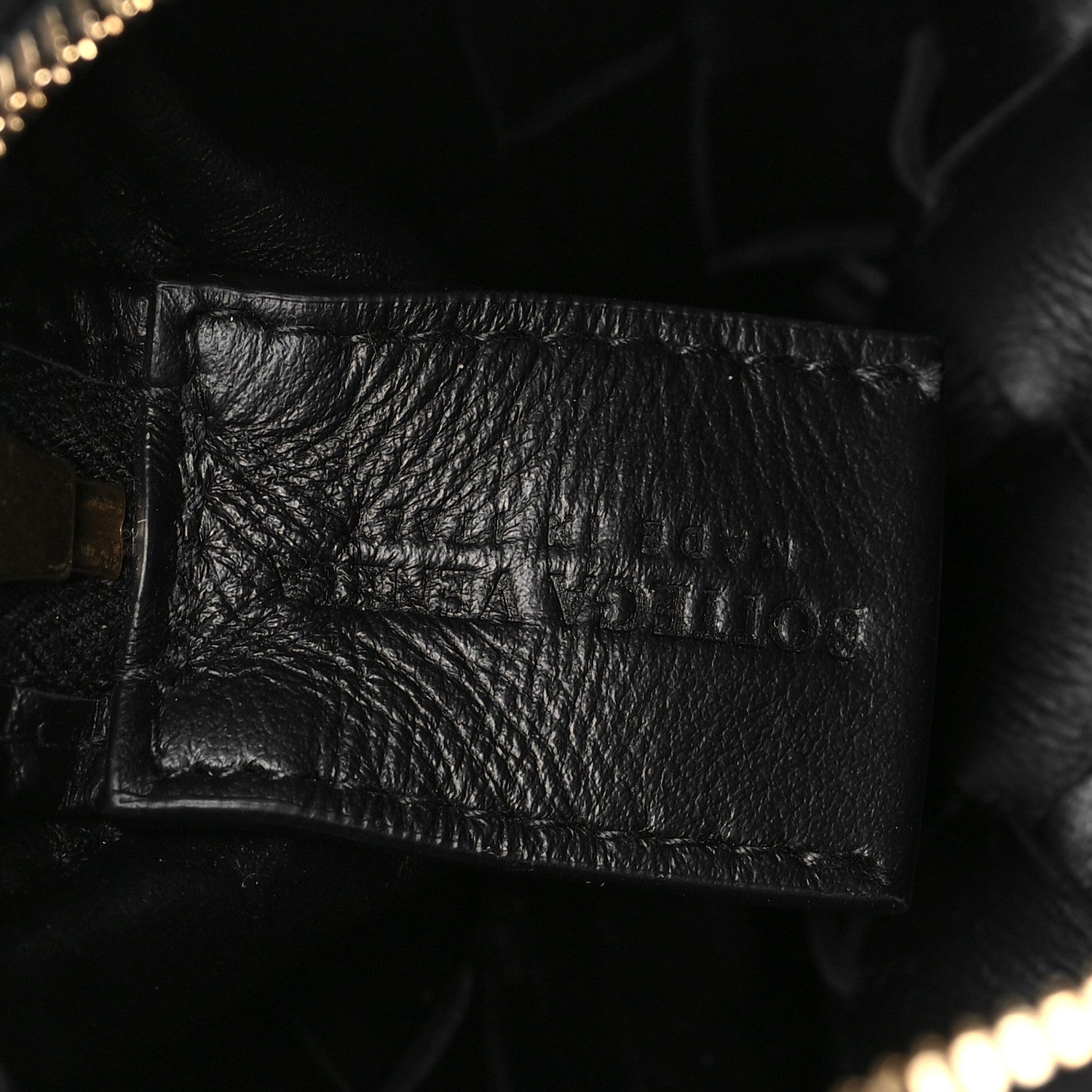 Bottega Veneta Nappa Intrecciato Candy Loop Camera Bag Black 6 of 7
