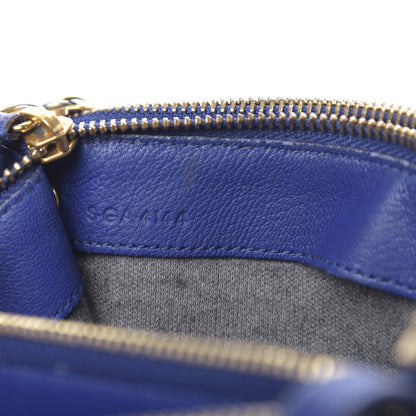Celine Lambskin Small Trio Crossbody Bag Indigo 8 of 17