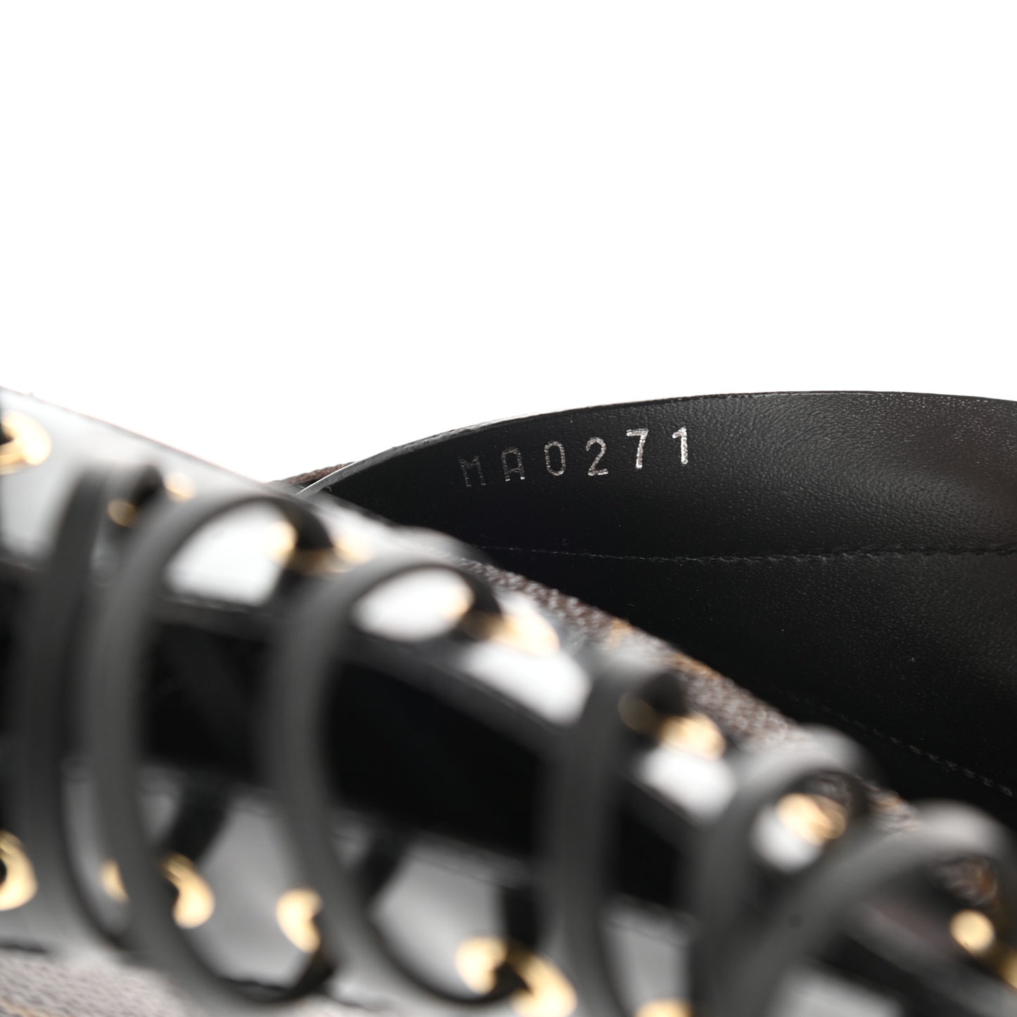 Patent Calfskin Monogram Star Trail Ankle Boots 38 Black