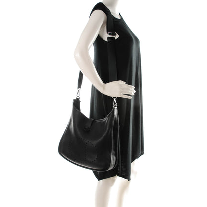 Hermes Taurillon Clemence Evelyne III GM Black 2 of 7