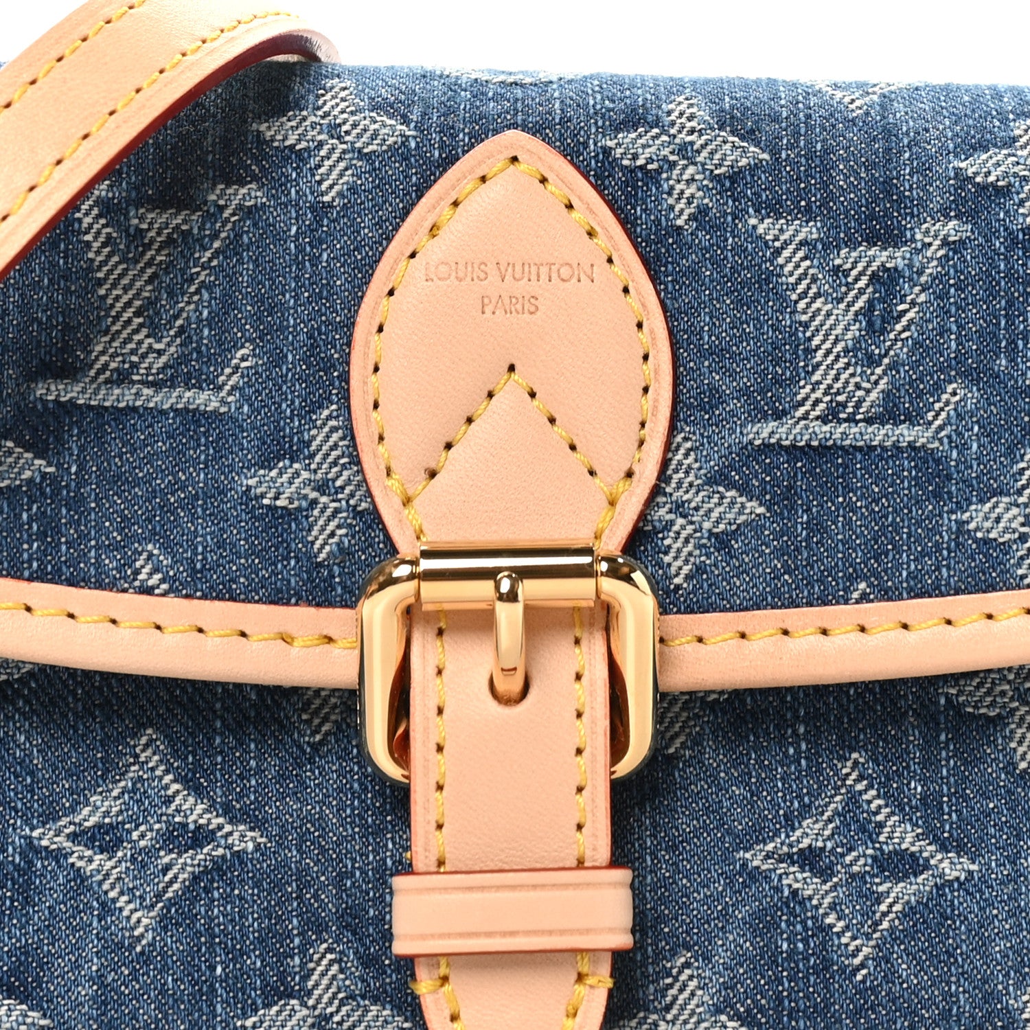 Louis Vuitton Monogram Denim Nano Diane Blue 6 of 9
