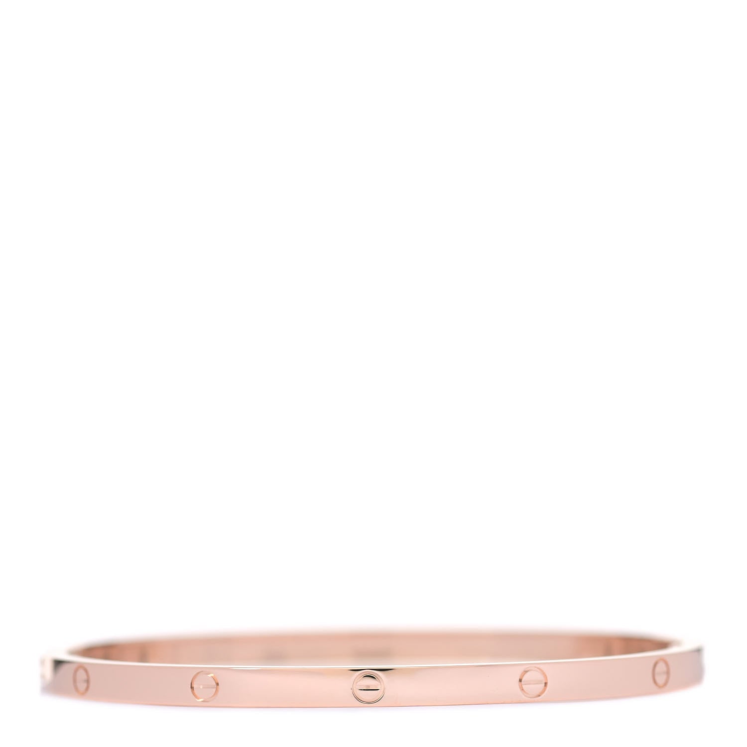Cartier 18K Pink Gold Small LOVE Bracelet 18 3 of 4