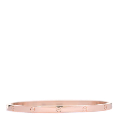 Cartier 18K Pink Gold Small LOVE Bracelet 18 3 of 4