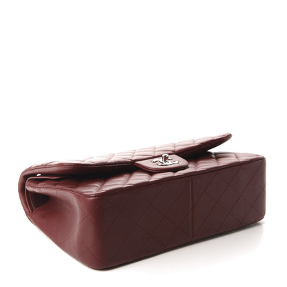 Chanel Lambskin Quilted Jumbo Double Flap Burgundy 3 of 10