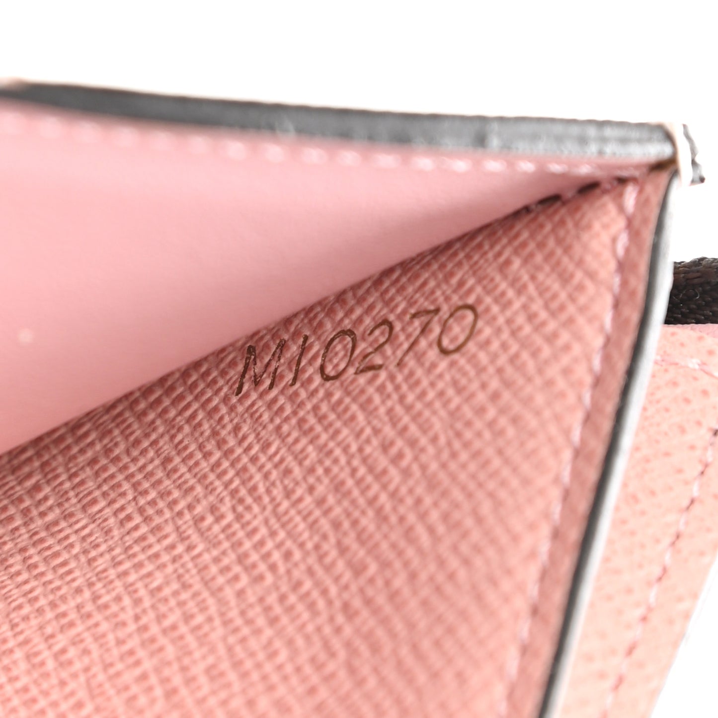 Monogram Zoe Wallet Rose Ballerine