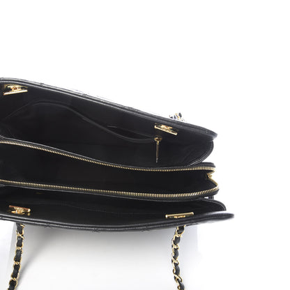 Chanel Caviar Quilted Timeless CC Soft Tote Black 5 of 10