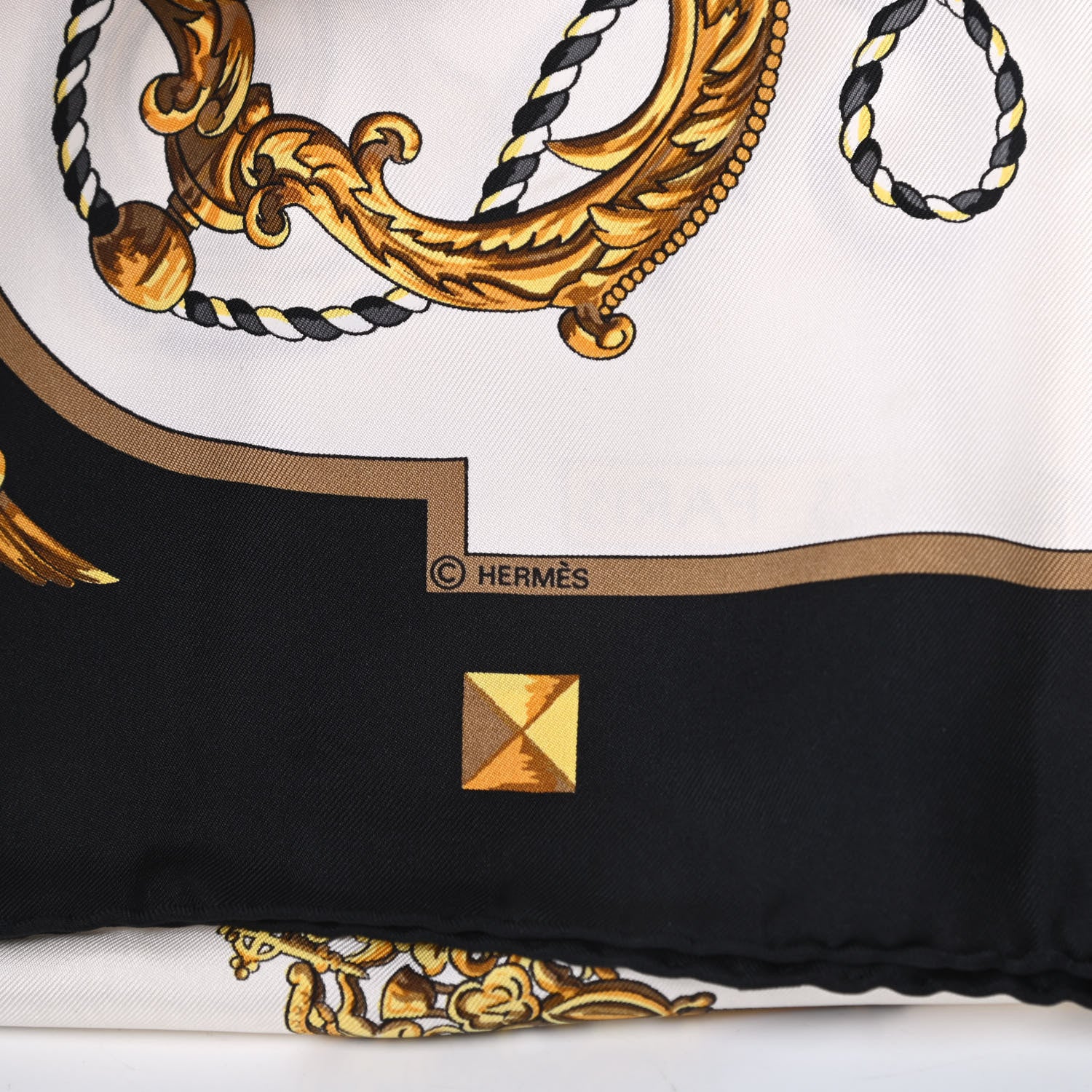 Hermes Silk Keys Les Cles Scarf 90 3 of 6
