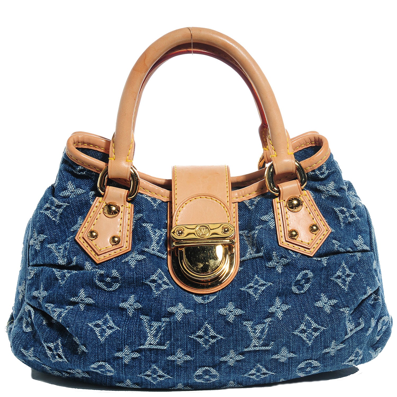 Louis Vuitton Denim Pleaty Blue 1 of 7