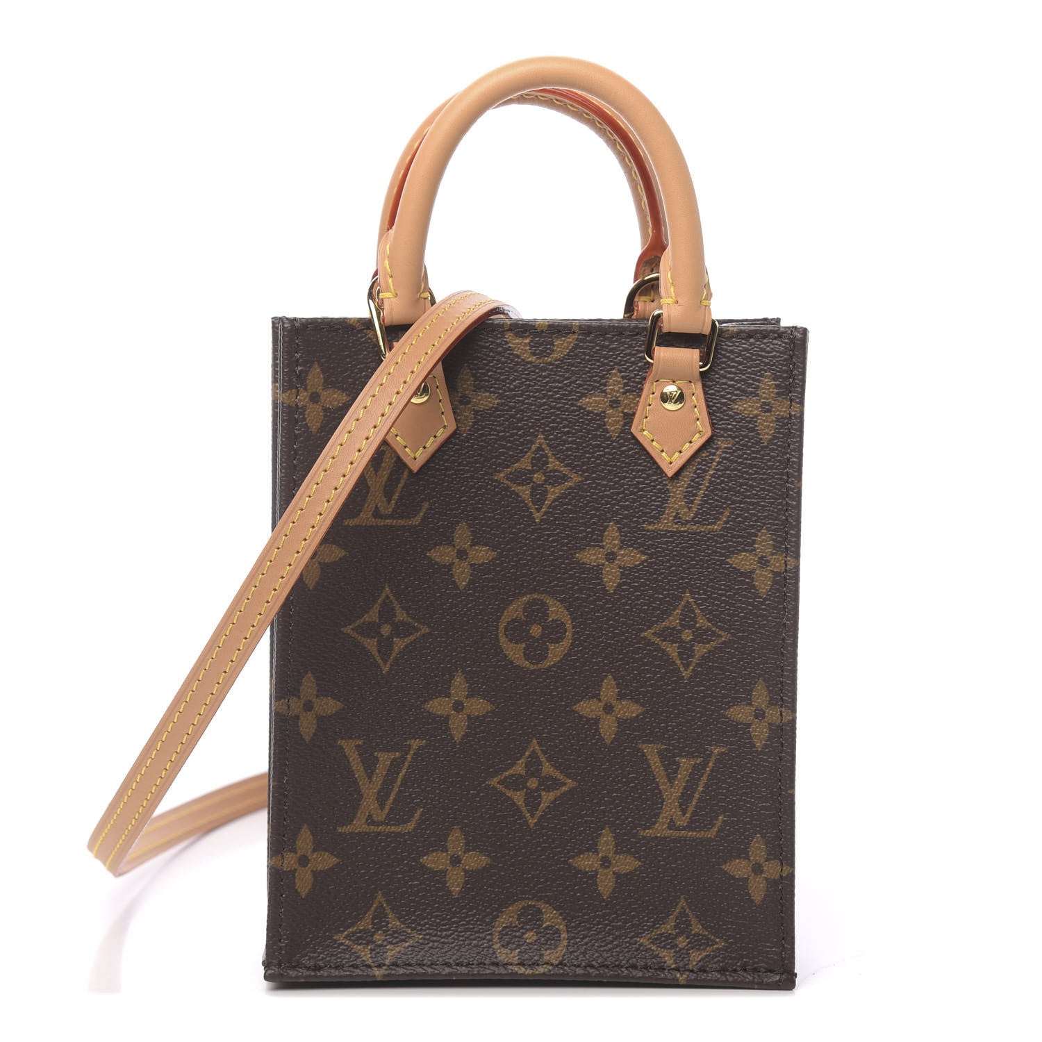 Louis Vuitton Monogram Petit Sac Plat 1 of 11