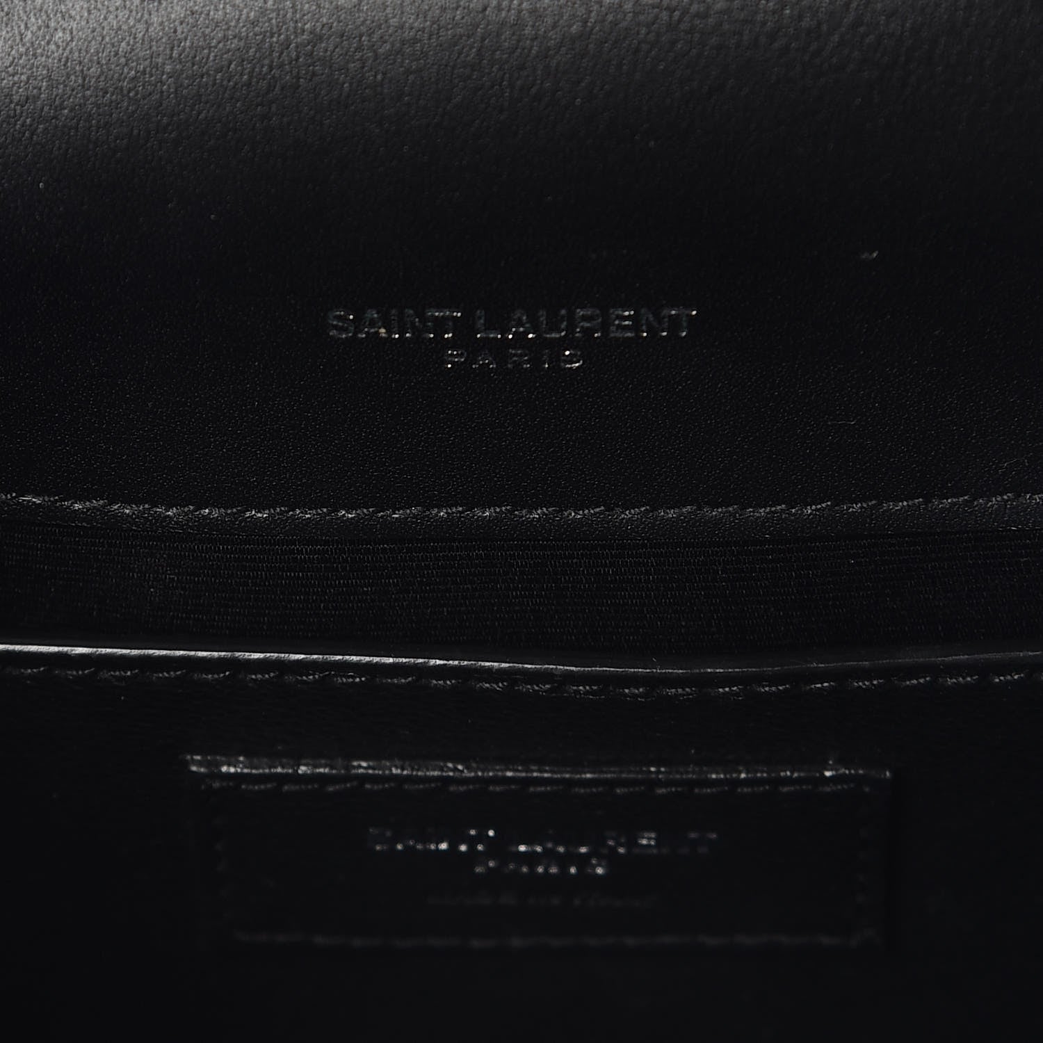Saint Laurent Grain De Poudre Small Classic Monogram Kate Satchel Royal Blue 6 of 10