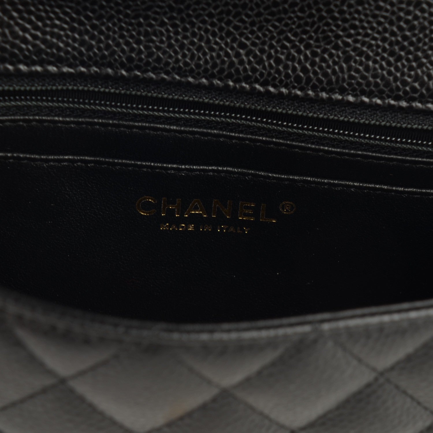 Chanel Caviar Quilted Mini Rectangular Flap Black 7 of 8