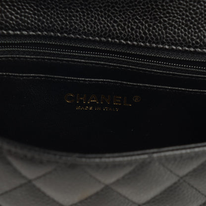 Chanel Caviar Quilted Mini Rectangular Flap Black 7 of 8