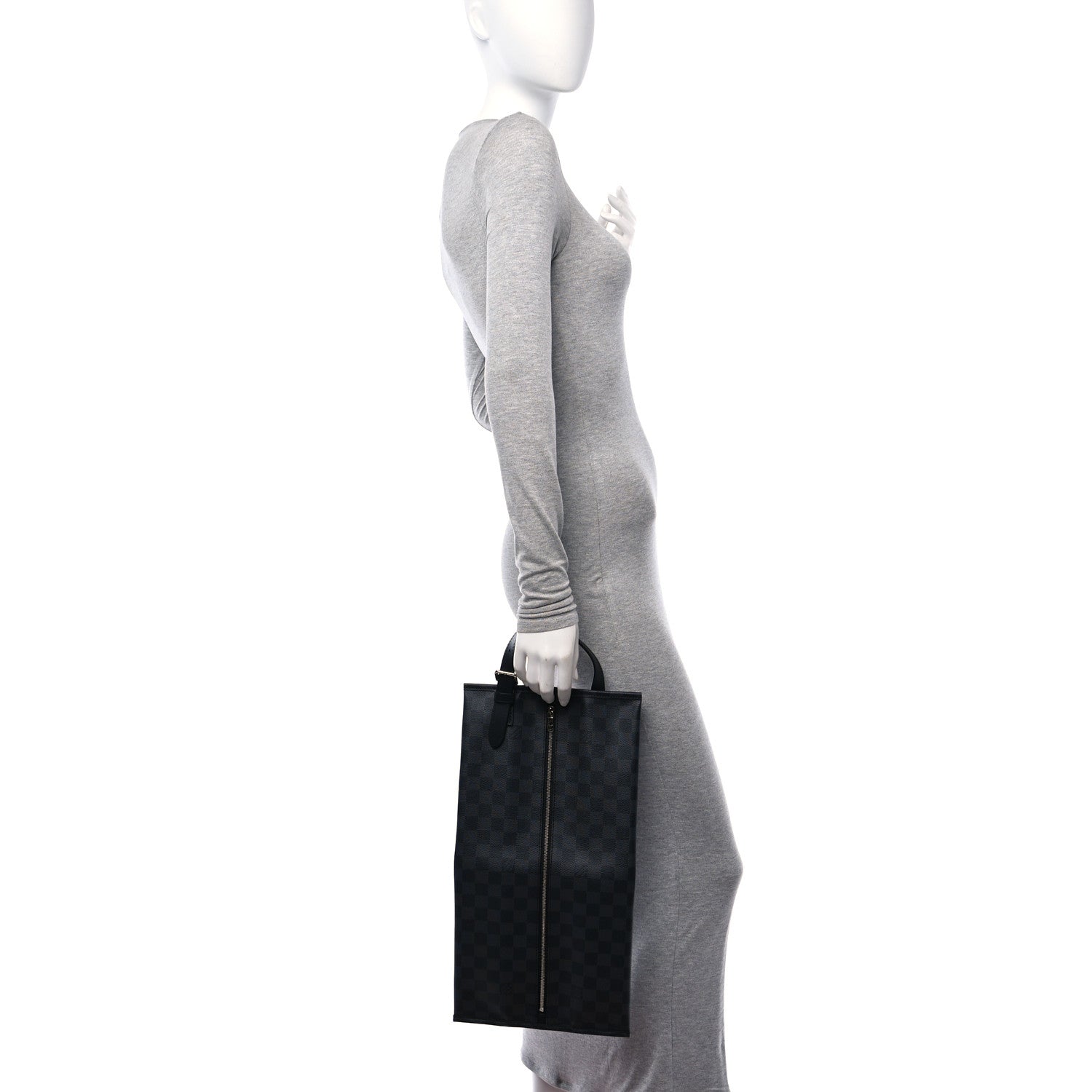 Louis Vuitton Damier Graphite Shoe Pouch 2 of 9