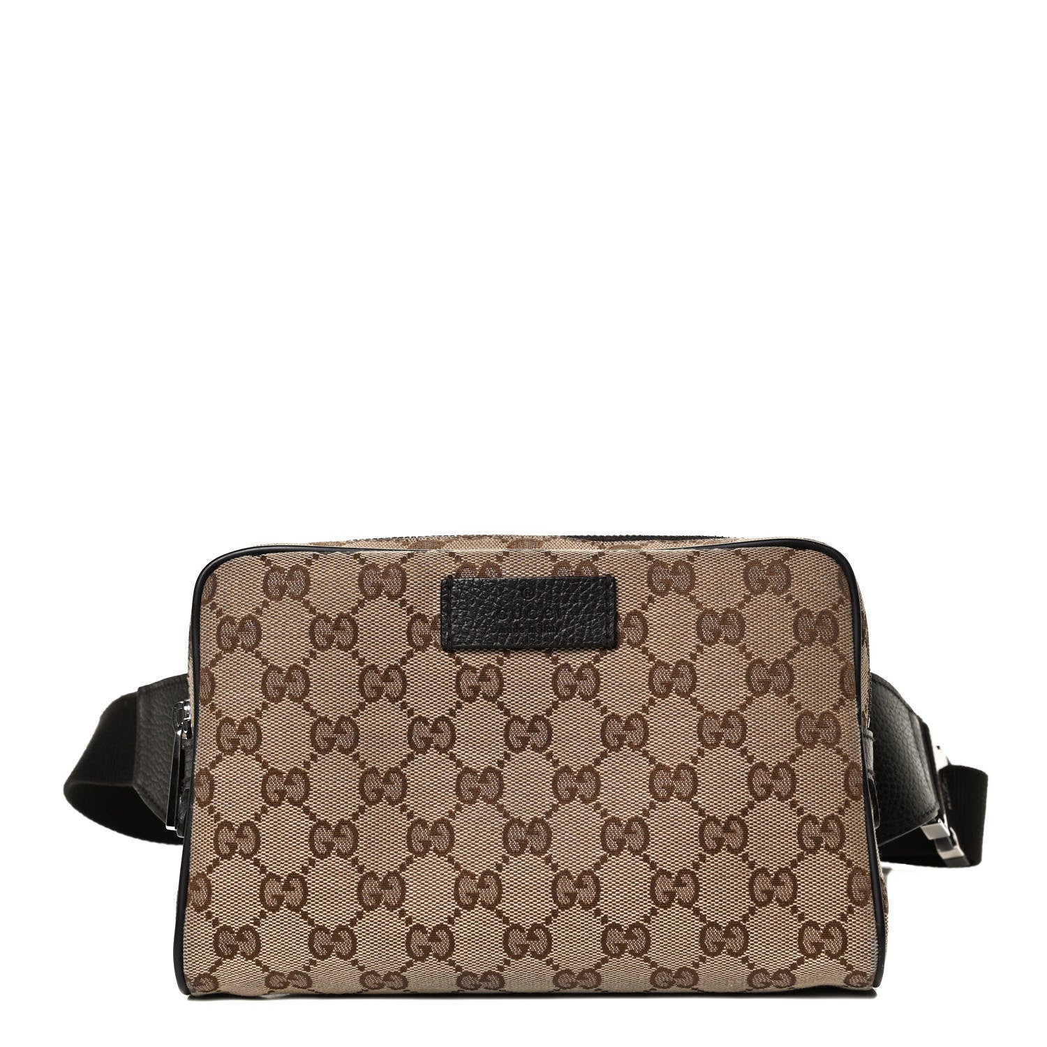 Gucci Monogram Belt Bag Dark Brown 1 of 12