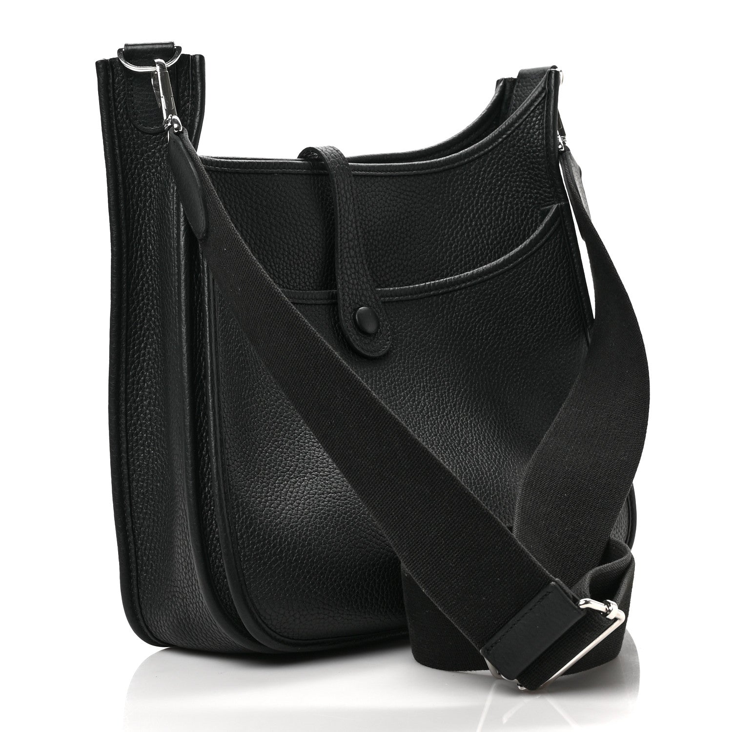 Hermes Taurillon Clemence Evelyne III PM Black 3 of 8
