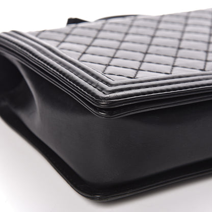 Chanel Calfskin Quilted Large Boy Flap Black 9 of 13