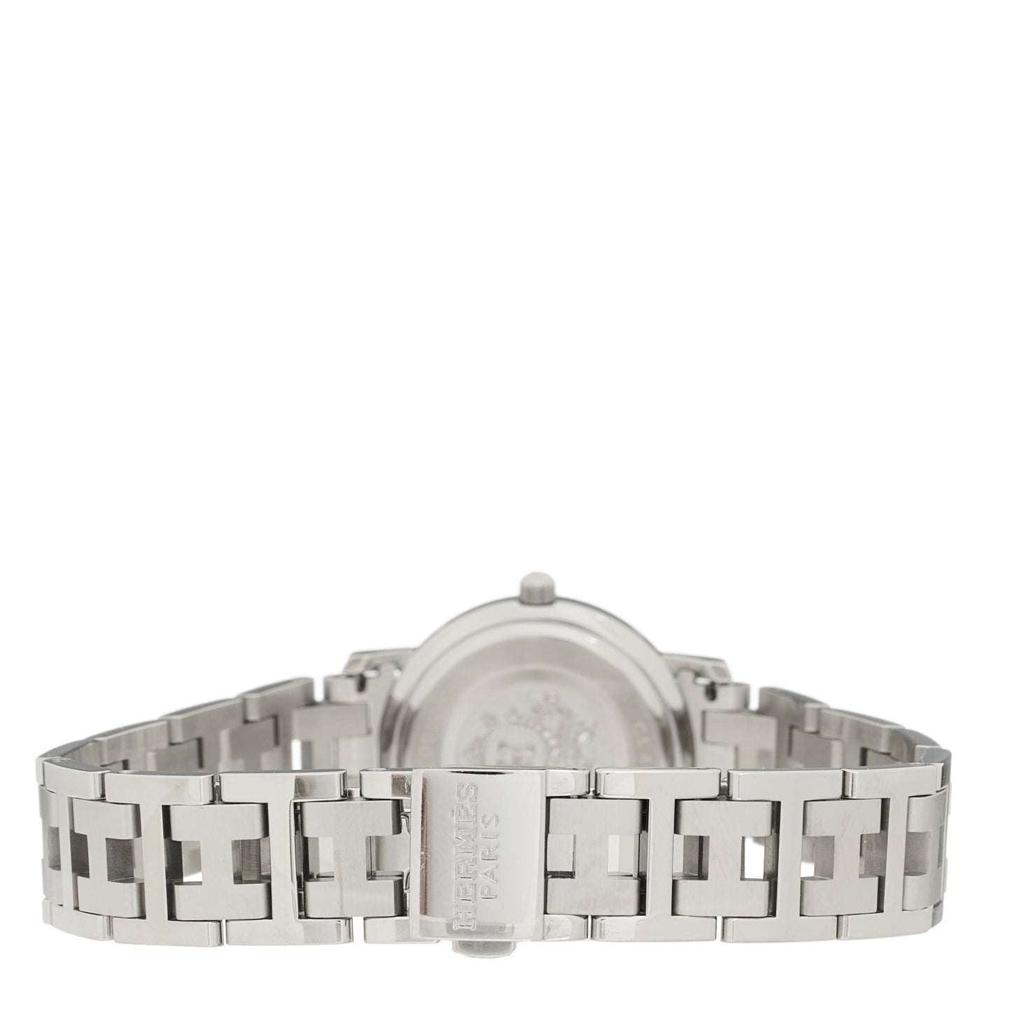 Stainless Steel 24mm Clipper Quartz Watch White