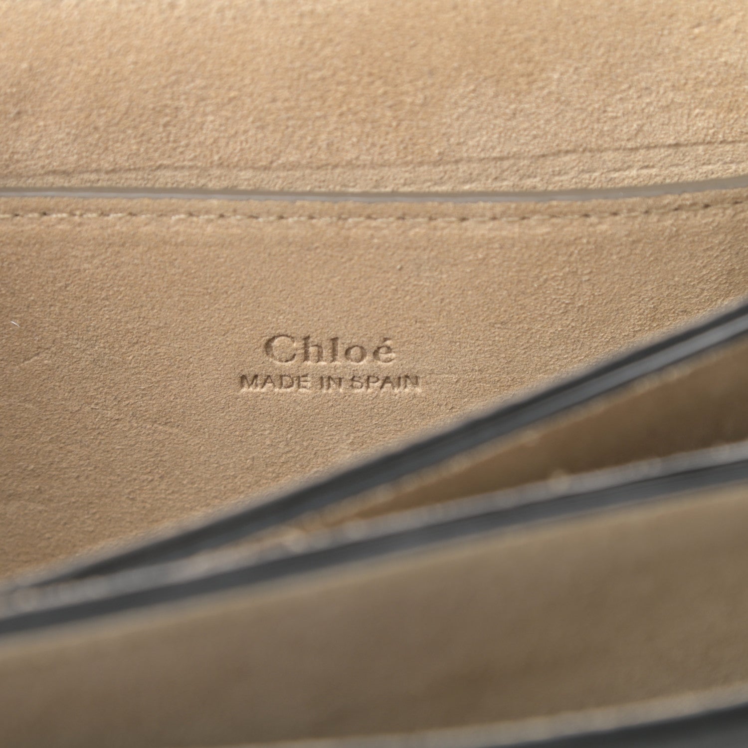 Chloe Suede Calfskin Small Faye Shoulder Bag Black 6 of 14