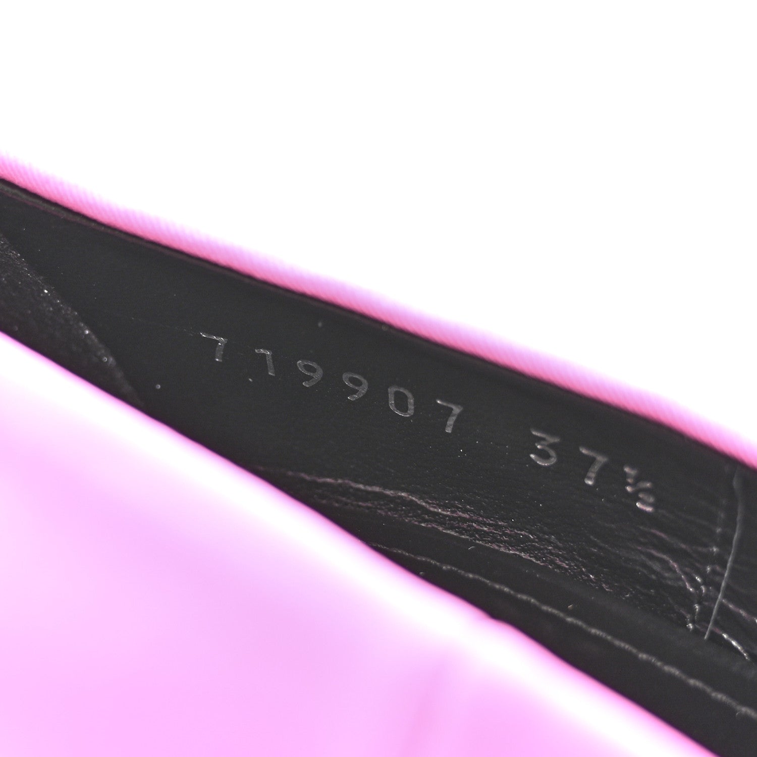 Balenciaga Spandex Knife Pointed 110mm Pumps 37.5 Fluo Pink 9 of 9
