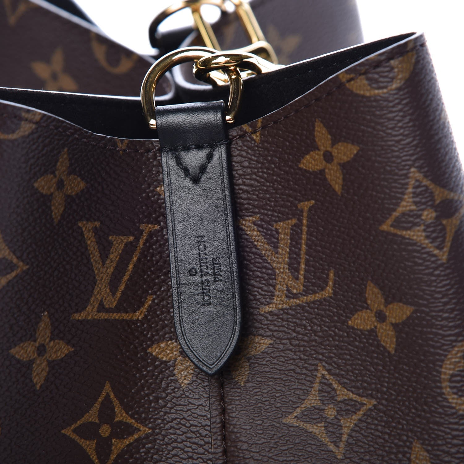 Louis Vuitton Monogram Neonoe MM Black 6 of 12