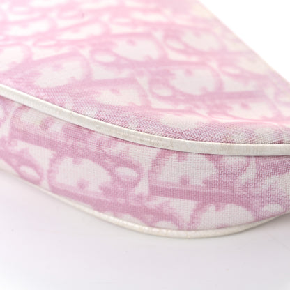 Christian Dior Monogram Mini Saddle Pochette Pink 10 of 22