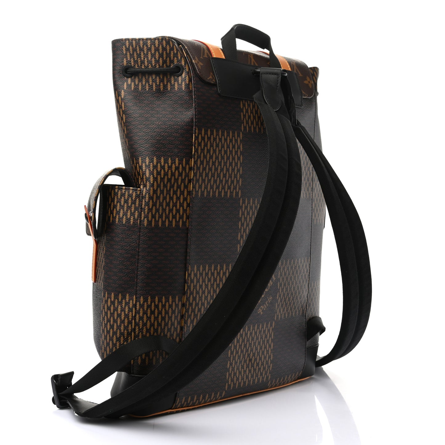 X NIGO Giant Damier Ebene Monogram Christopher PM Backpack