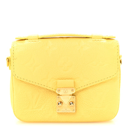 Louis Vuitton Empreinte Micro Metis Jaune 1 of 12