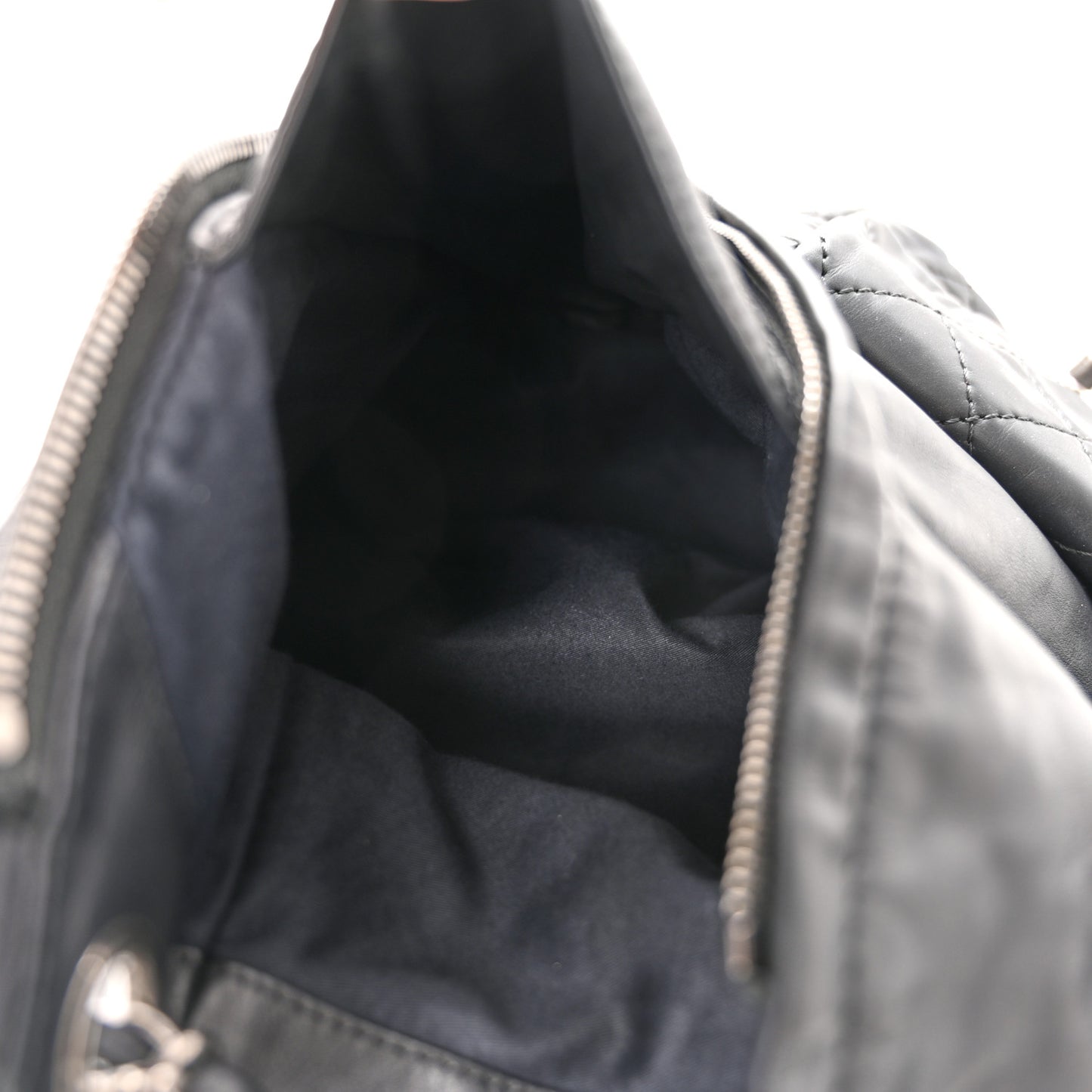 Calfskin Large Backpack Is Back Black